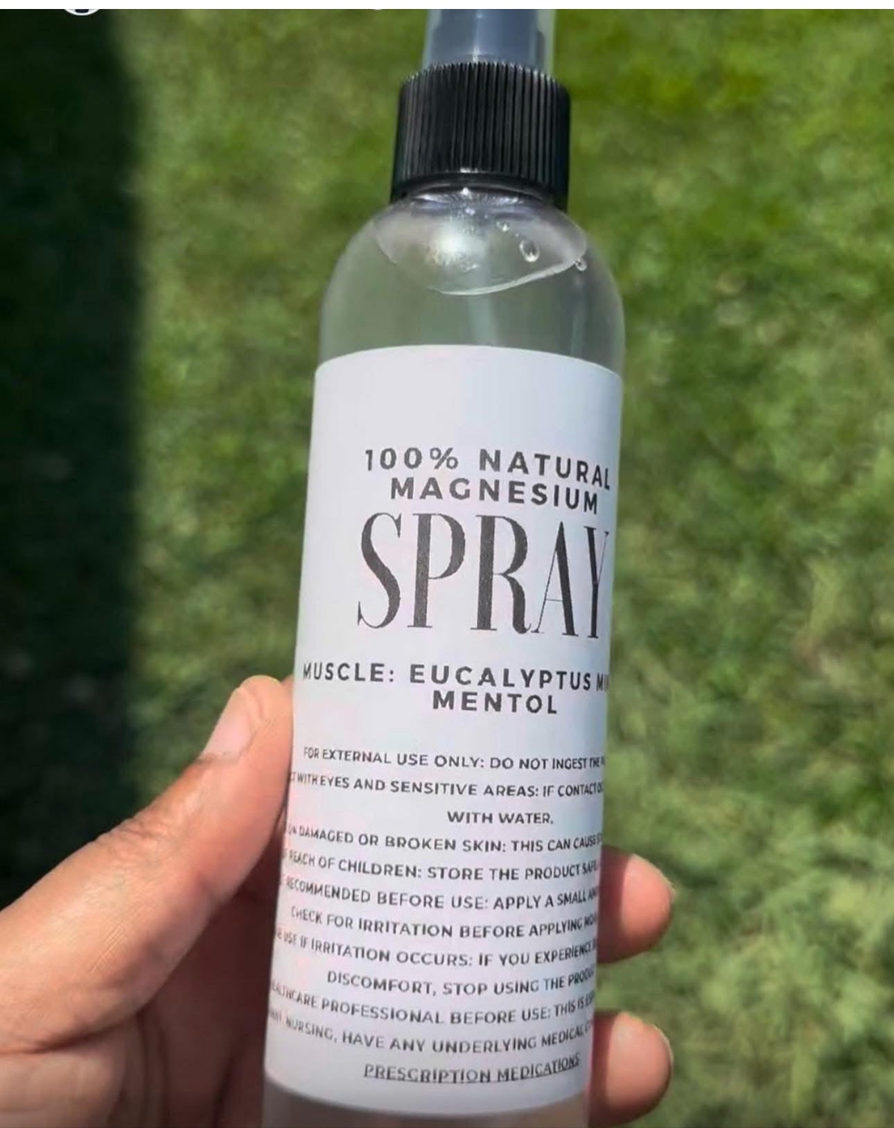 100 % magnesium spray