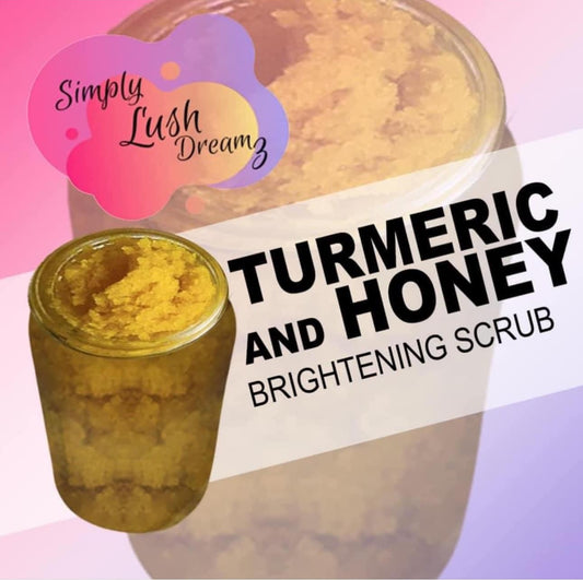 NATURAL TURMERIC & Honey BODY SCRUB 4oz